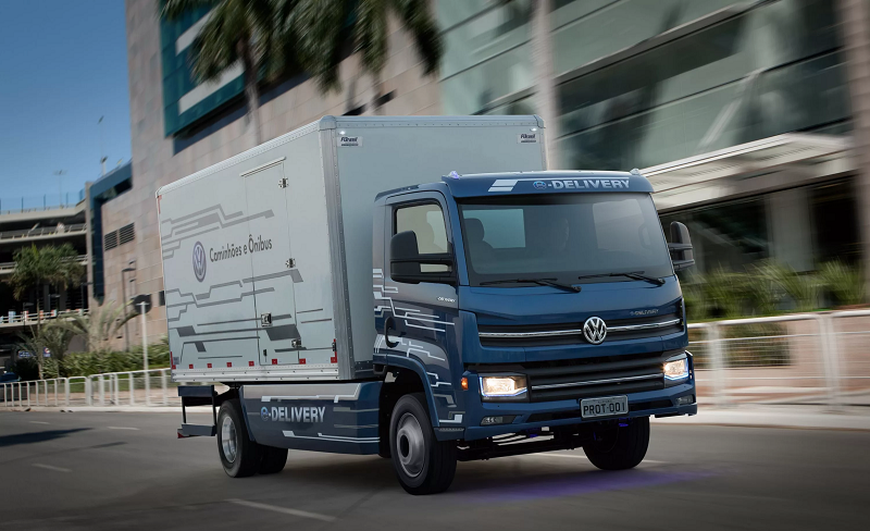 электрические грузовики Volkswagen 2019